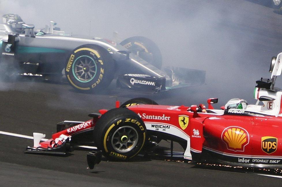 Vettel fa l’autoscontro Red Bull centra la doppietta