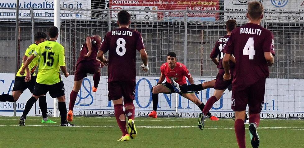 Fragilità e poco carattere Nel Pontedera è allarme 