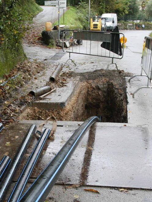 Frazioni ancora senza acqua 