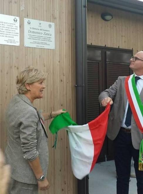 Una targa per ricordare Zanca 