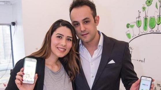 Chicca Corgiolu e Antonio Bassu, i due giovani che hanno inventato il servizio PizzaYou