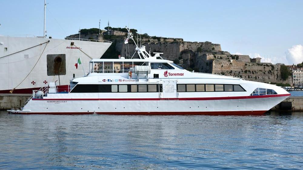 Lo Schiopparello Jet a Portoferraio
