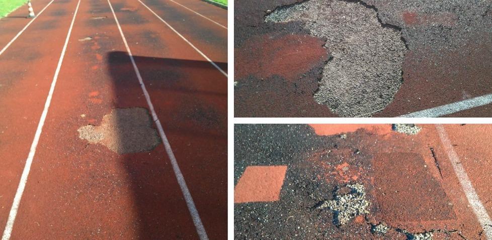 La pista di atletica leggera continua a perdere pezzi 