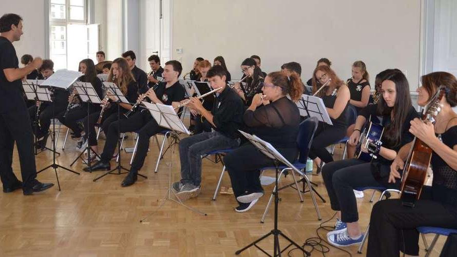 Atleti e musicisti a Weilburg
