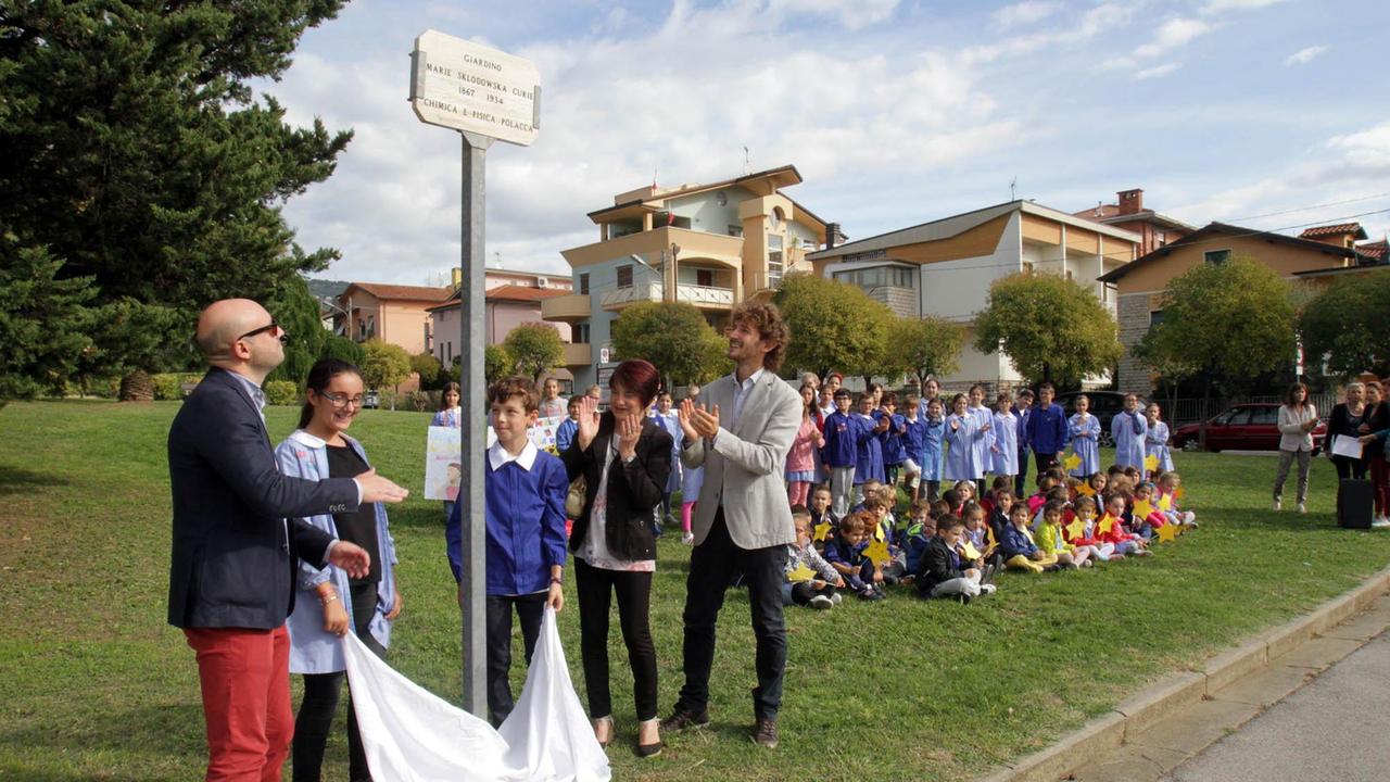 Montecatini apre i giardini dedicati a Marie Curie e Margherita Hack