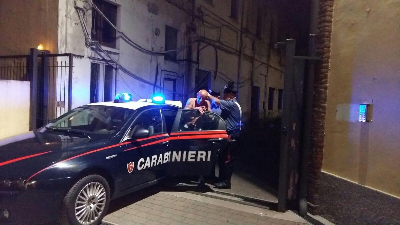 Un intervento dei Carabinieri