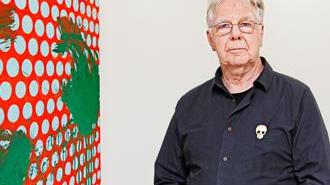 Max Gimblett espone in via Bologna