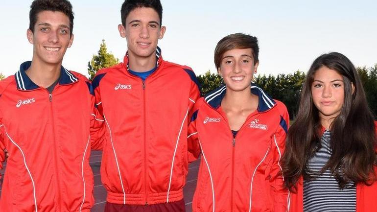 Quattro cadetti agli Italiani di atletica leggera