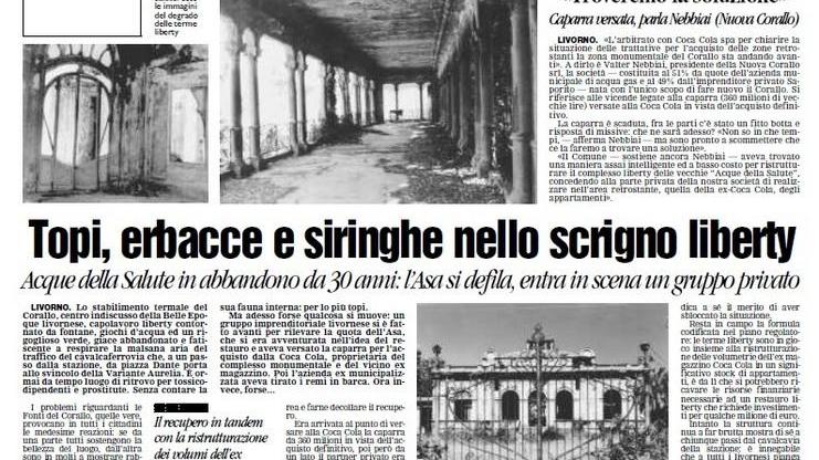 2004: il tesoro trasformato in una discarica