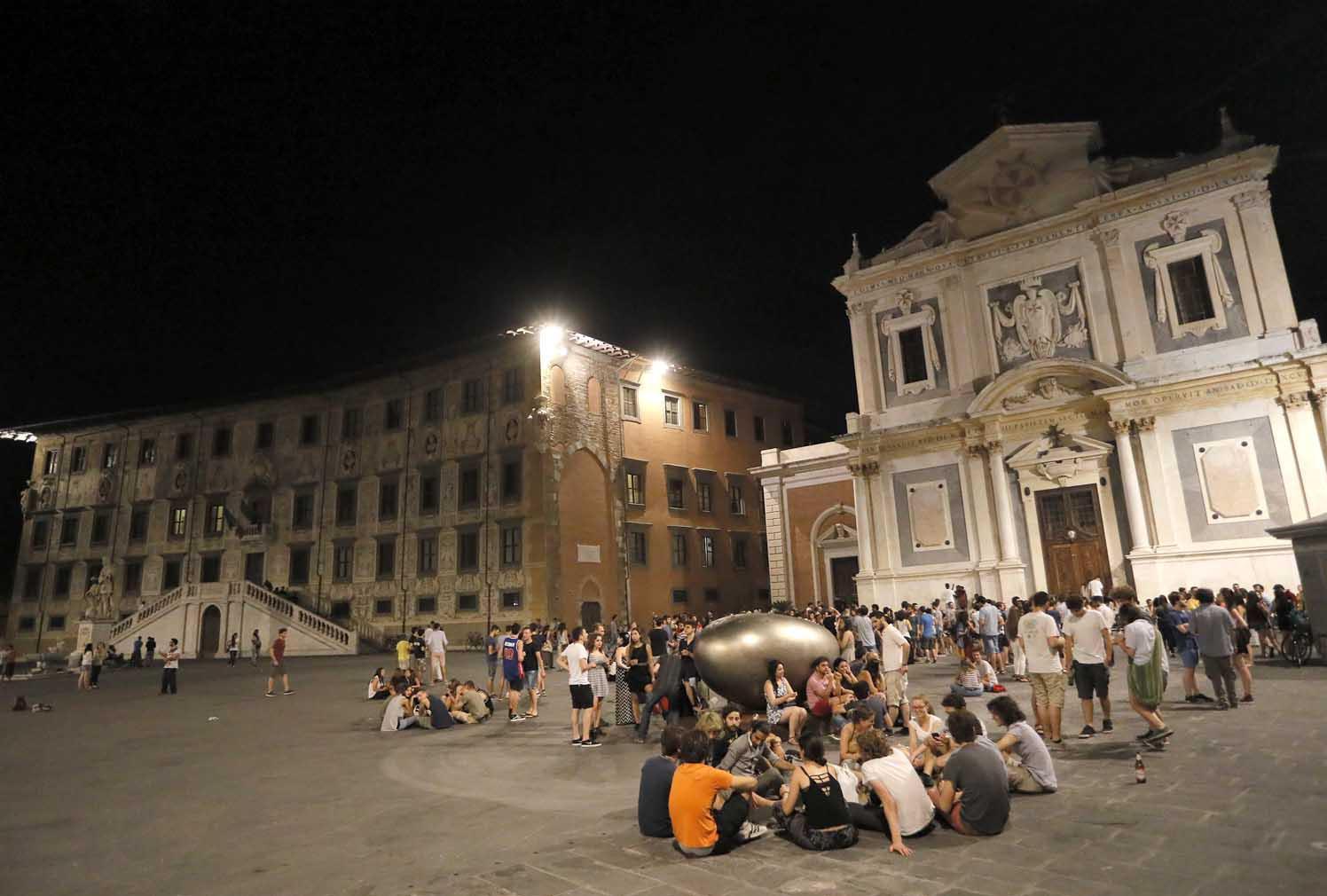 Uno dei luoghi della movida