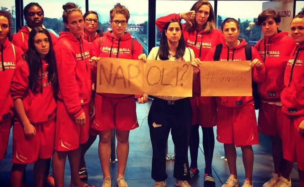 Gesam, salta il match a Napoli: giocatrici infuriate 