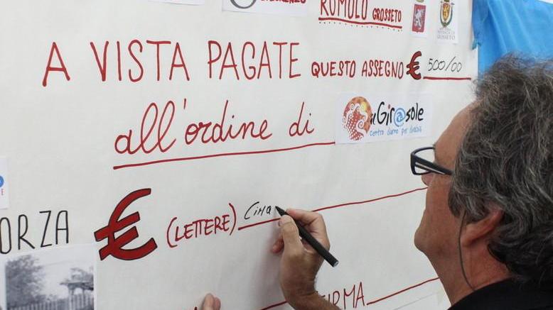 Cinquecento euro in favore de Il Girasole