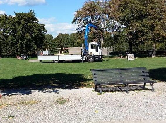 Venti giorni di lavoro per accogliere l’evento dell’anno 