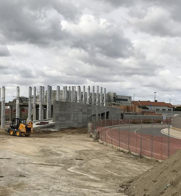 Sopralluogo nei cantieri del porto 