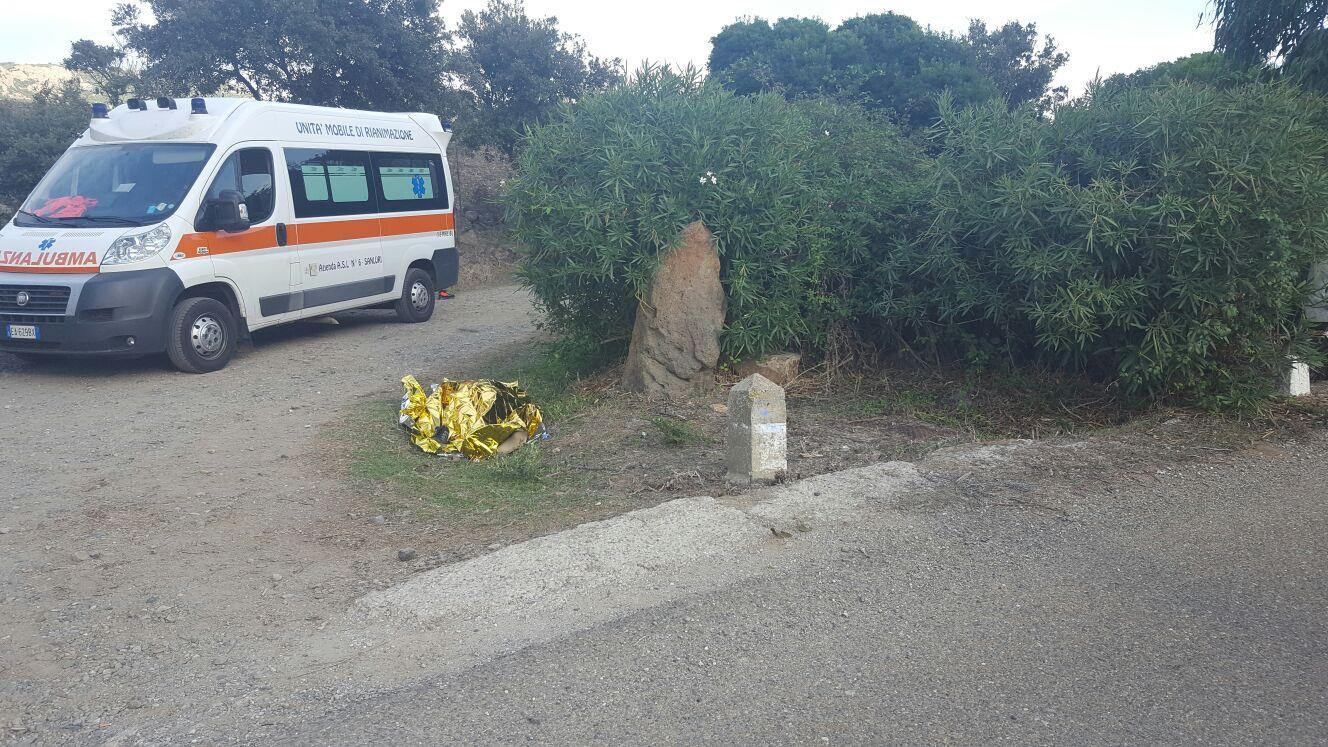 Il luogo in cui il ciclista si è sentito male ed è morto