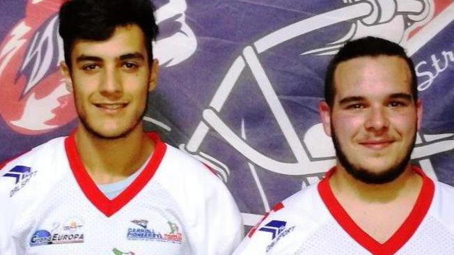 Football americano: due giovani Trappers con il team toscano