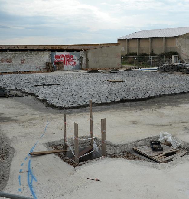 Il primo passo: cambia volto il piazzale del Pontile