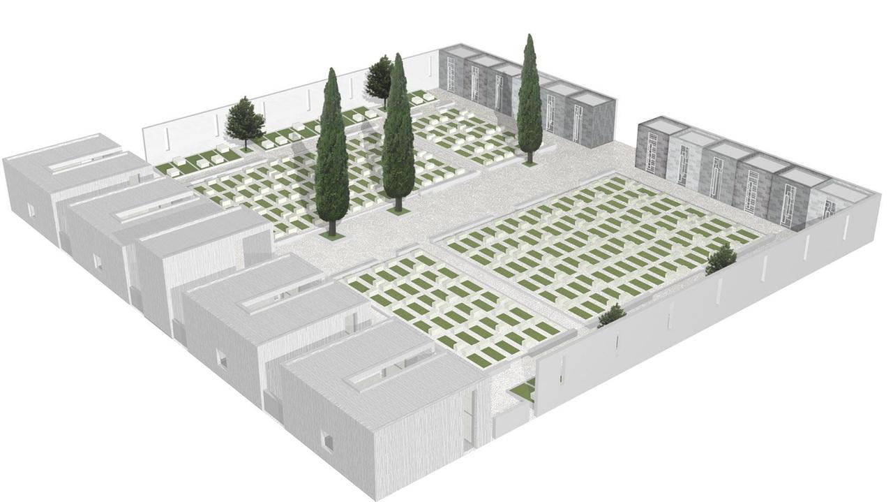 Il progetto di ampliamento del cimitero di Iolo