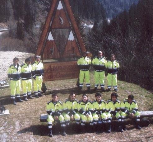 La protezione civile di Auronzo di Cadore