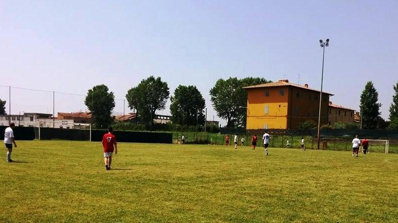 Il campo sportivo di Cortenuova