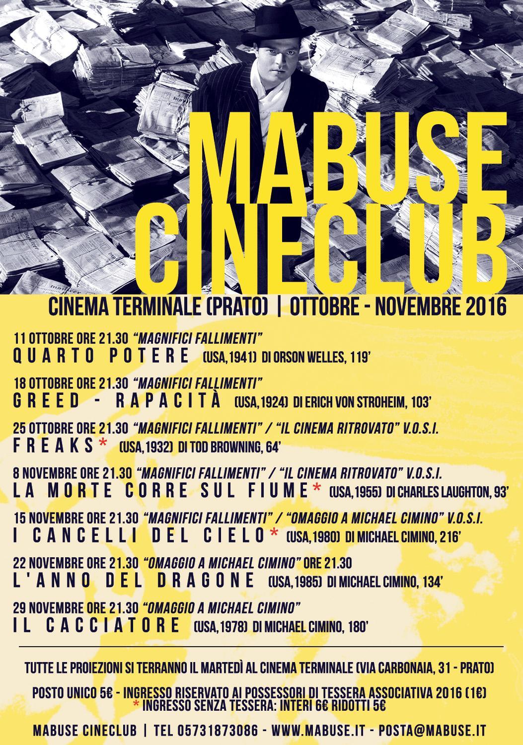 La locandina dell'evento