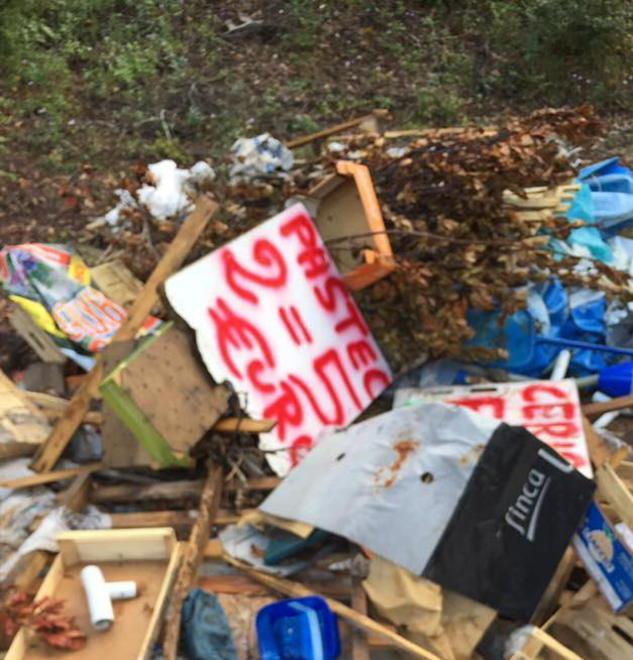 Rifiuti nel parco: scatta la maxi multa 
