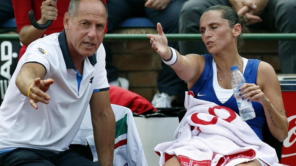 Corrado Barazzutti e Roberta Vinci