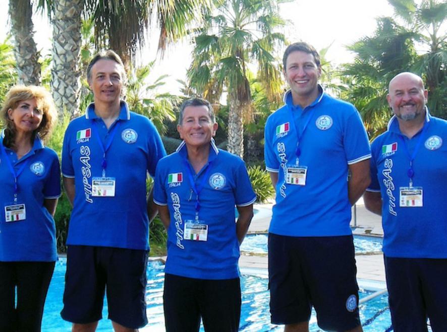 La squadra azzurra di fotografia subacquea
