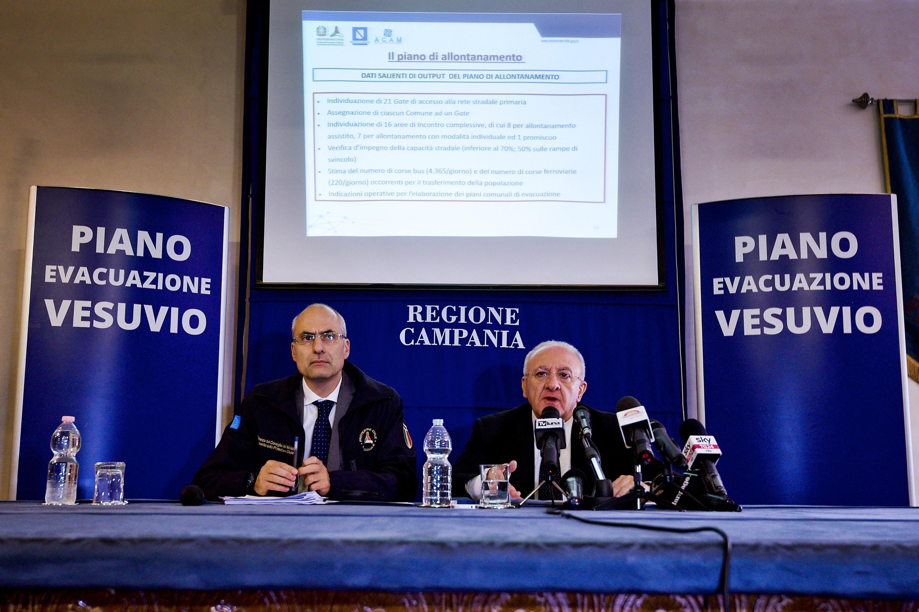 Vesuvio, in caso di emergenza gli abitanti di Pompei arriveranno in Sardegna