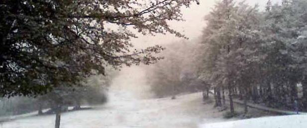 Prima neve a Zeri e sull’Appennino: temperature in calo