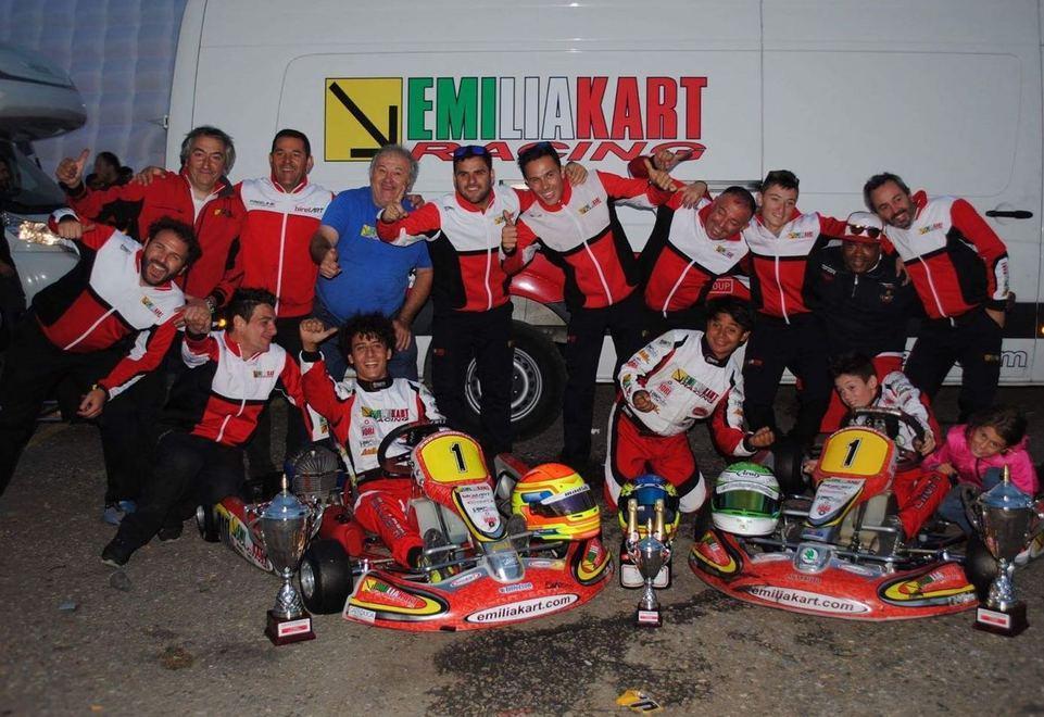 Trionfo Emilia Kart Due titoli mondiali targati Vezzano 