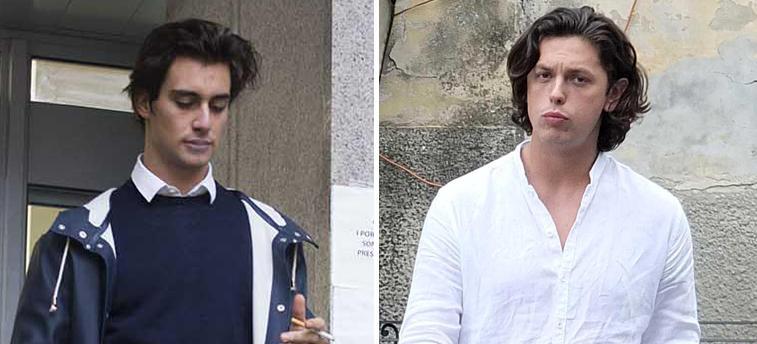 Da sinistra Edoardo Neri e Mattia Rizza