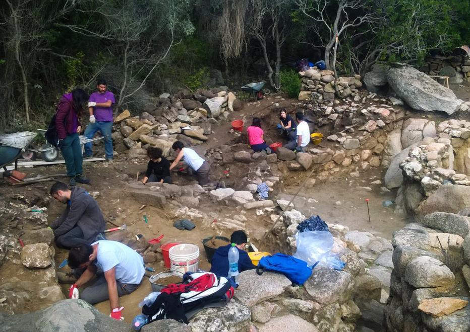 Gli scavi nel sito archeologico di Lu Brandali