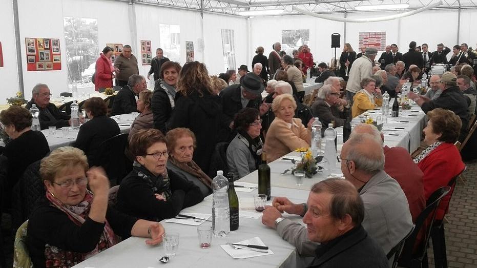Festa degli Anziani, il pranzo fa il pieno con 200 persone