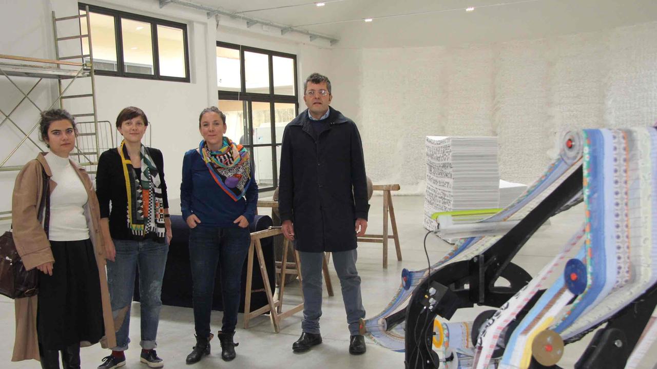 Il magazzino ereditato dal nonno diventa spazio per arte contemporanea