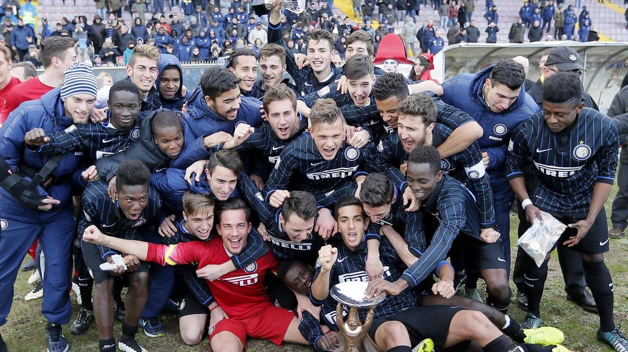 La formazione dell'Inter, vincitrice di una delle ultime edizioni della Coppa Carnevale
