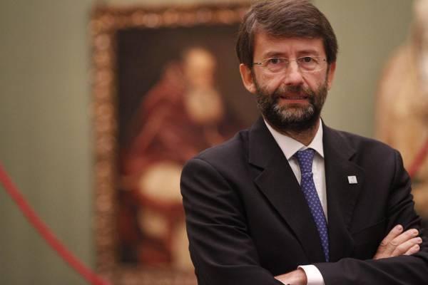 Il ministro Dario Franceschini