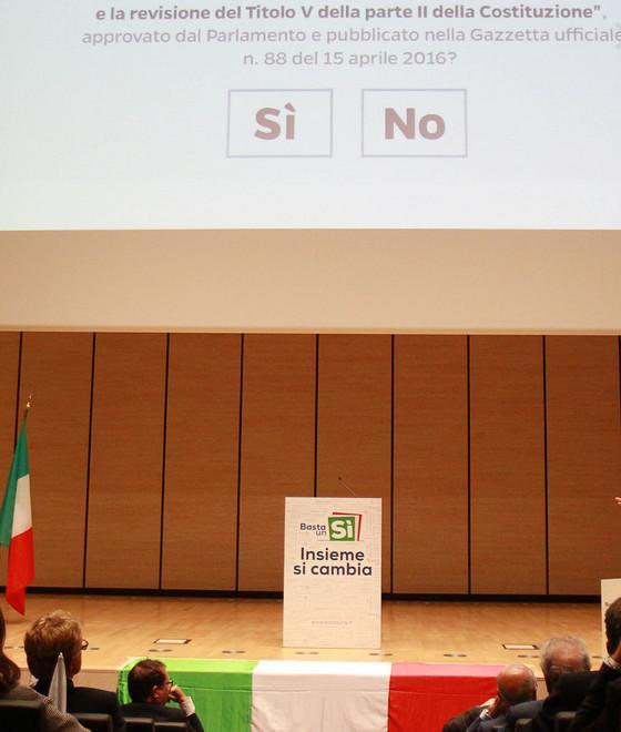 Il popolo del Sì oggi a Firenze 