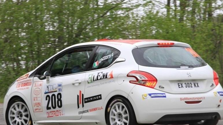 Due Peugeot 208 al Rally Appennino Reggiano