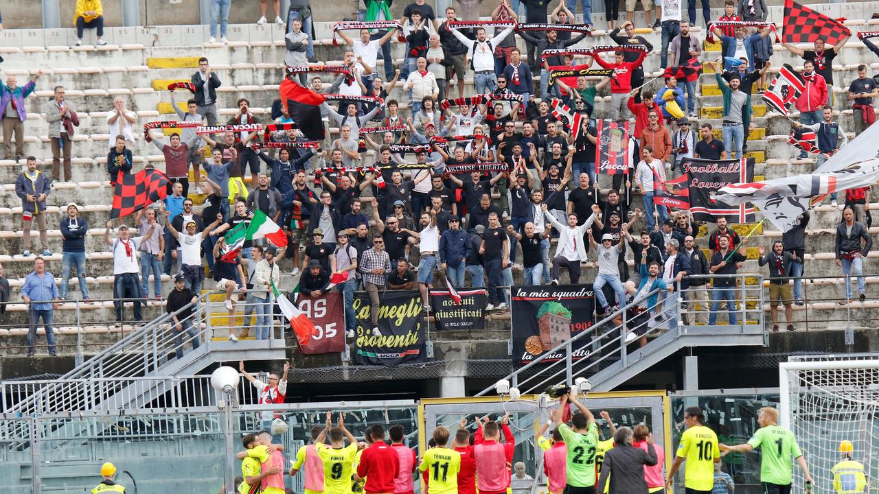 Cori contro Ciampi, altri 14 daspo a tifosi della Lucchese