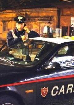 Un intervento dei carabinieri (foto d'archivio)