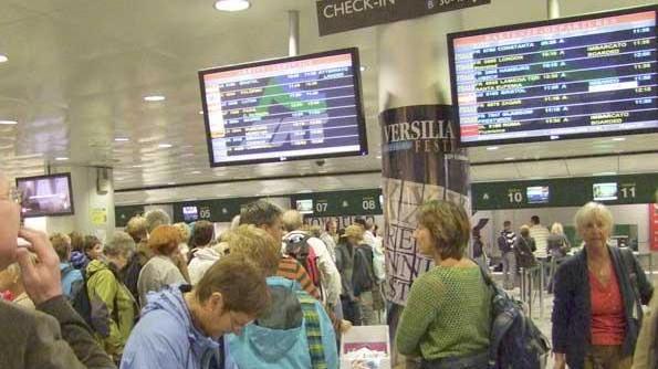 Effetto maltempo: sei voli cancellati e otto dirottati