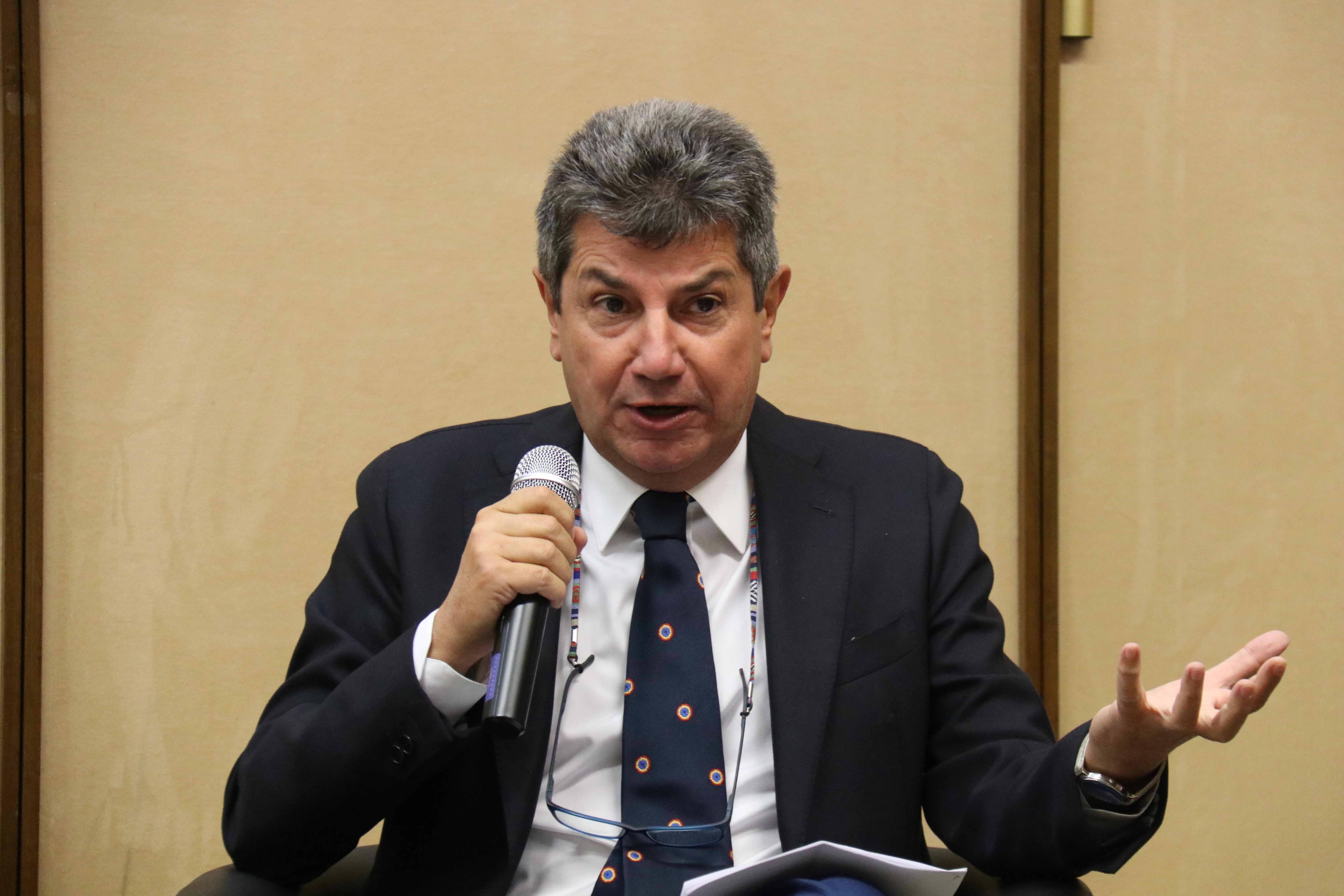 Luigi Vicinanza, direttore del Tirreno