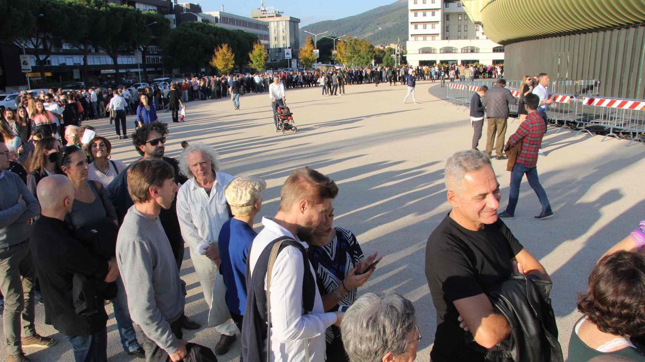 Pecci preso d'assalto dai visitatori (foto Btavia)