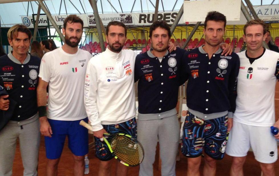 Il Tennis Italia gioca sul velluto: 6-0 al Pavia 
