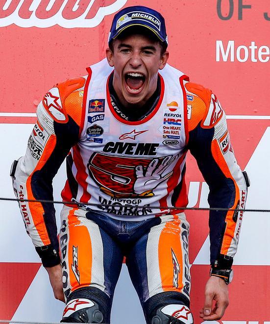 Marquez campione, quinto titolo a 23 anni 