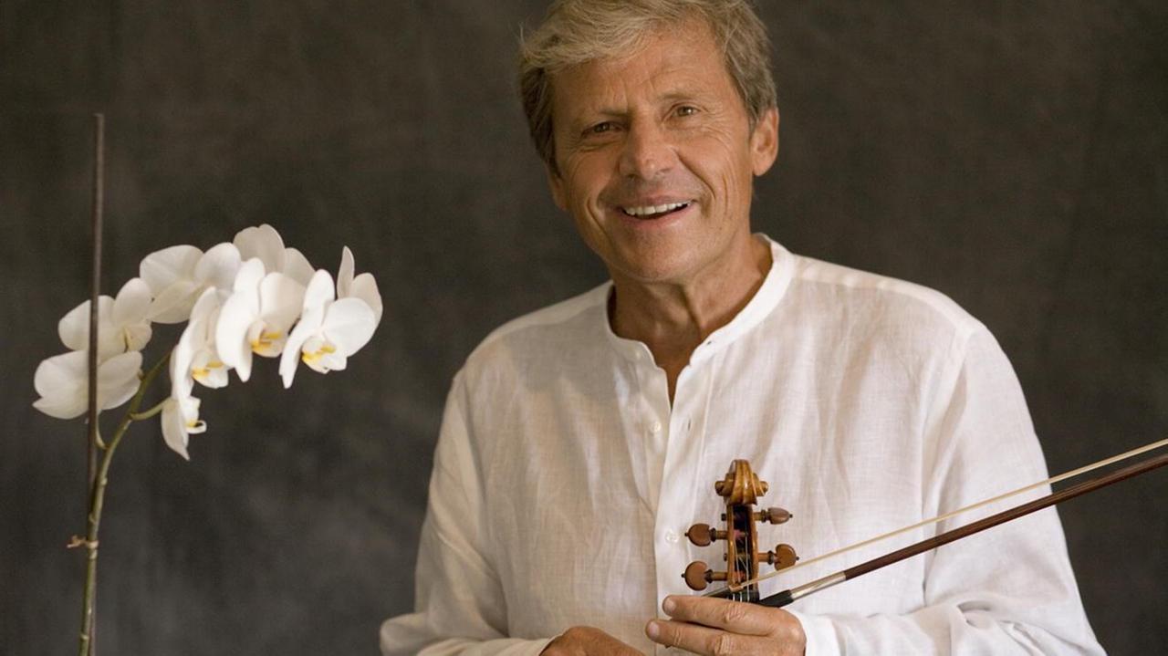 Uto Ughi con il suo violino