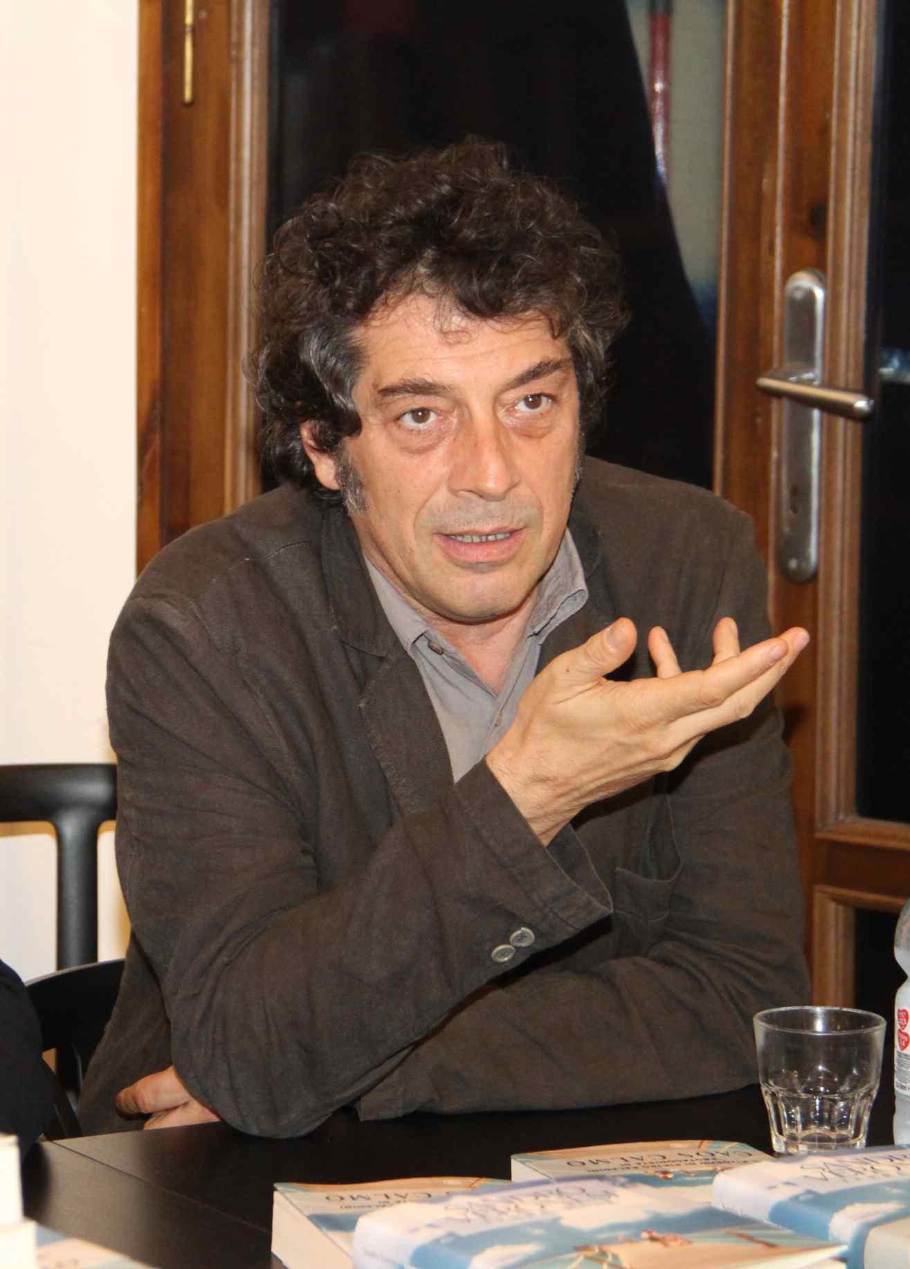 Lo scrittore Sandro Veronesi