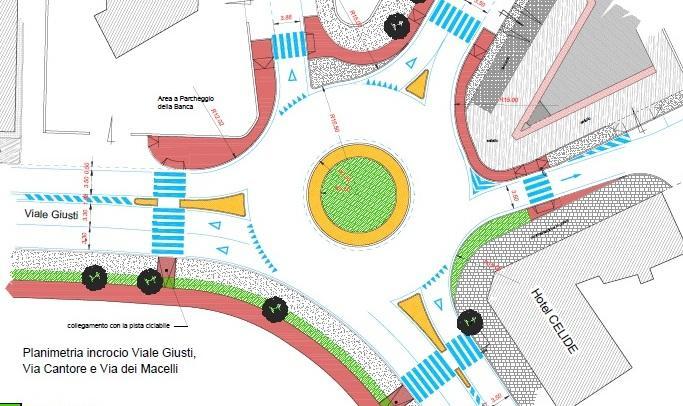 Rotatoria a Celide, ok al progetto 
