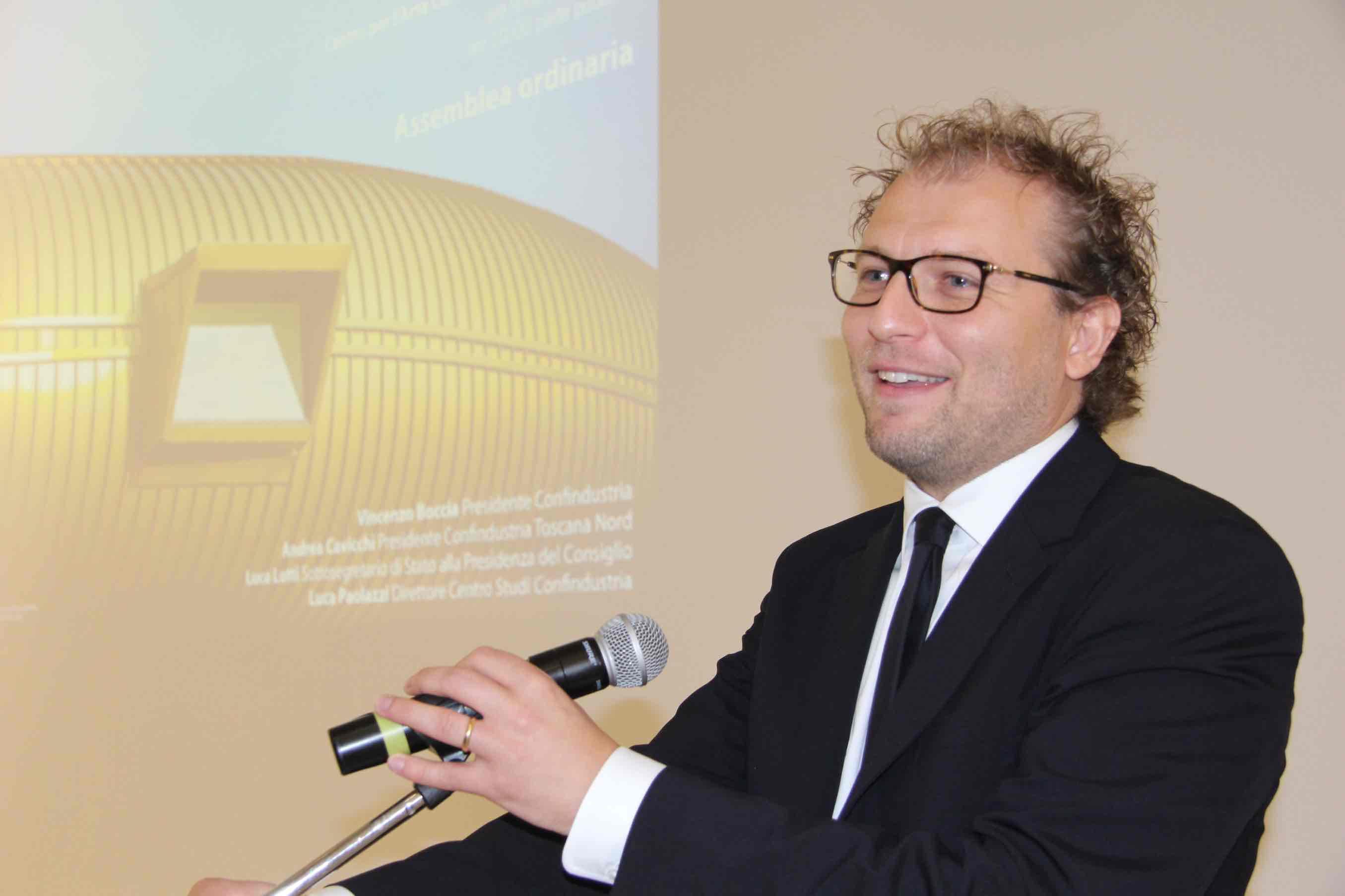 Il sottosegretario alla Presidenza del consiglio Luca Lotti (foto Batavia)